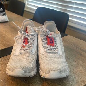 adidas White Sneakers Modern Knit Design